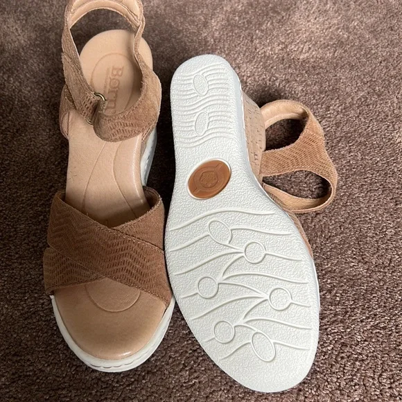 Born woman platform sandals size 8 - Picture 2 of 5